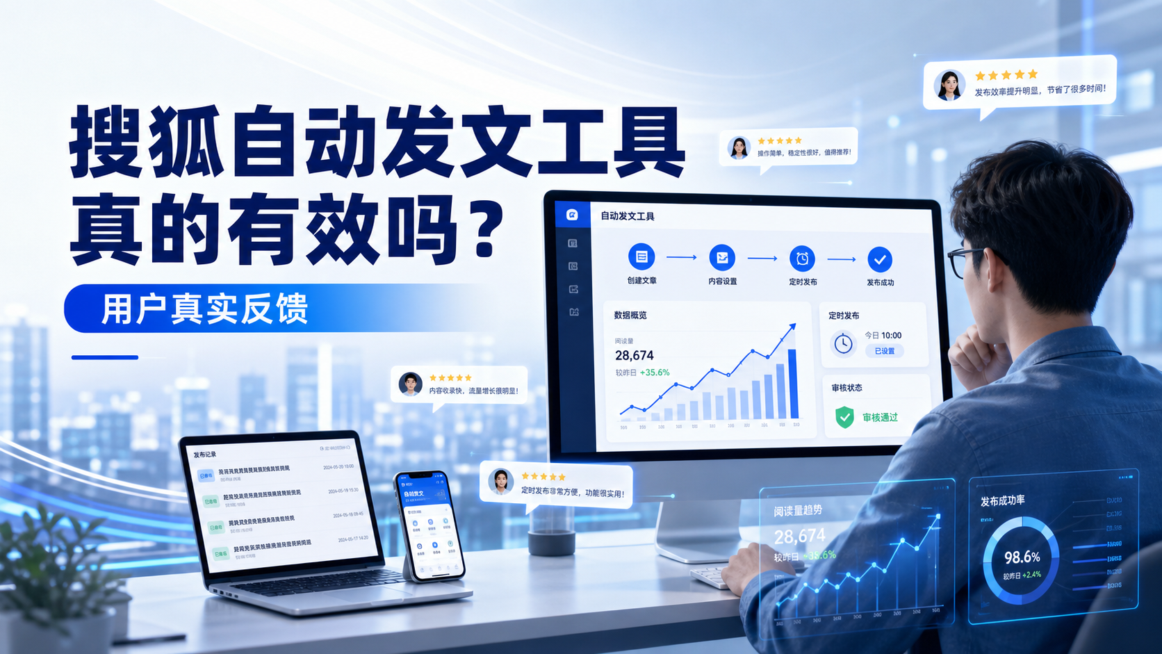 搜狐自动发文工具真的有效吗？新余用户的真实反馈